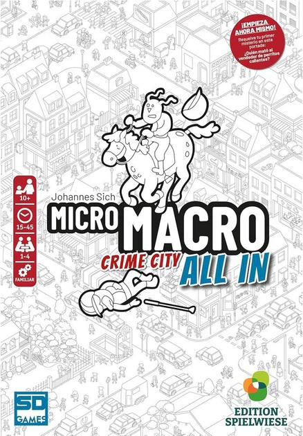 Gra planszowa SD Games Micro Macro All In (wersja hiszpańska) (8435450254451) - obraz 2