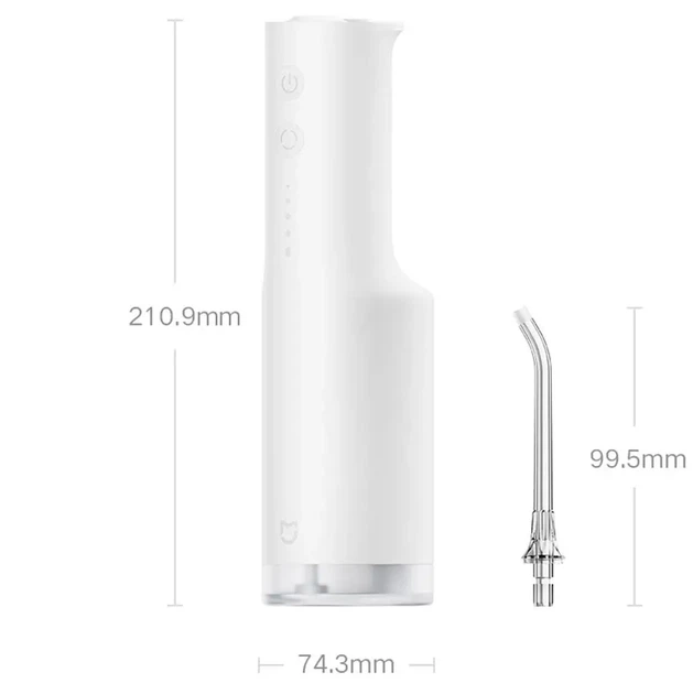 Ирригатор портативный MIJIA teeth flosser F300 полости рта для чистки зубов ирригатор бездротовой аккумуляторный для брекетов Oral irrigator - изображение 10