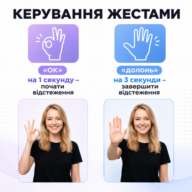 Розумний штатив з AI-трекінгом NeePho, стабілізатором та LED освітленням - Bluetooth пульт, 360° обертання, чохол у комплекті - зображення 6
