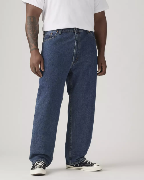 Джинси чоловічі Levi’s 550 Relaxed Fit Men’s Jeans Big & Tall темно-сині W50 L28 - Фото 1 Джинси чоловічі Levi’s 550 Relaxed Fit Men’s Jeans Big & Tall темно-сині W50 L28 - зображення 1