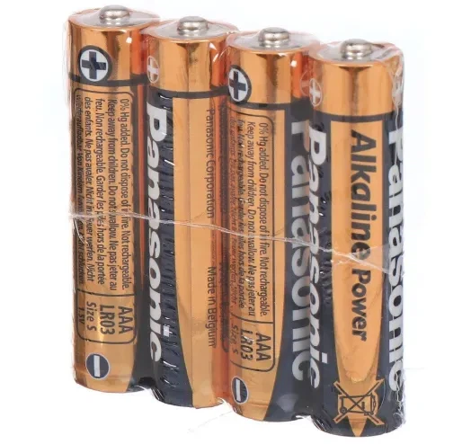 Батарейка Alkaline Power PANASONIC LR03T/4S 4 шт Різнокольоровий shop (8887549917028) - Фото 1 Батарейка Alkaline Power PANASONIC LR03T/4S 4 шт Різнокольоровий shop (8887549917028) - зображення 1