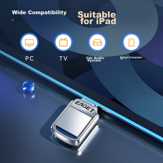 Флеш-накопичувач EAGET 256 ГБ Type-C USB 3.2 з двома інтерфейсами CU20, високошвидкісний металевий мініатюрний, подвійного призначення, для мобільних телефонів, Android, комп'ютерів Apple, ноутбуків та використання в автомобілі - Фото 10 Флеш-накопичувач EAGET 256 ГБ Type-C USB 3.2 з двома інтерфейсами CU20, високошвидкісний металевий мініатюрний, подвійного призначення, для мобільних телефонів, Android, комп'ютерів Apple, ноутбуків та використання в автомобілі - изображение 10