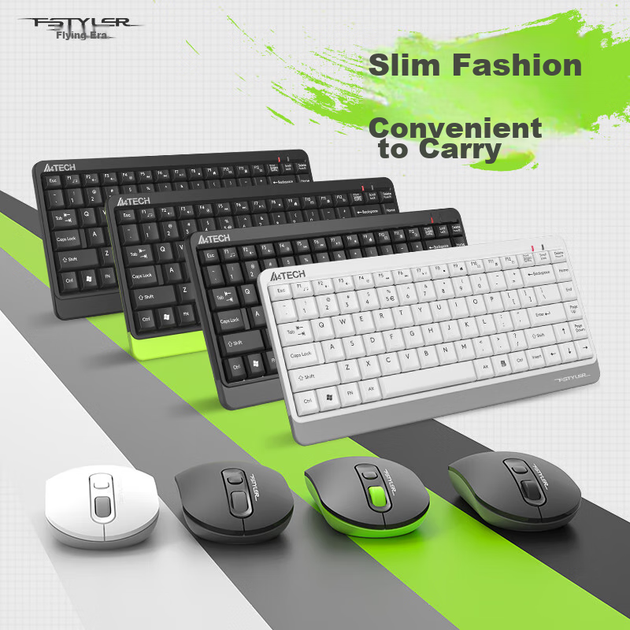 Комплект беспроводной A4Tech Fstyler FG1120 Wireless - изображение 7