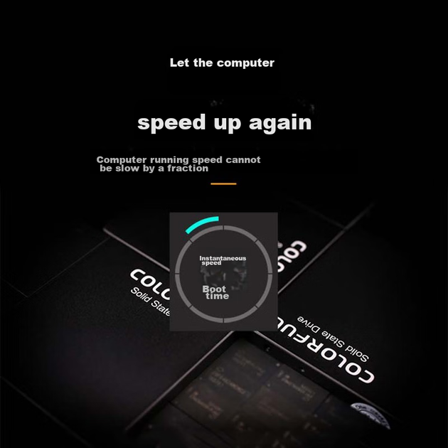 Красочный твердотельный накопитель SSD объемом 256 ГБ, интерфейс SATA 3.0, серия SL500. - изображение 7