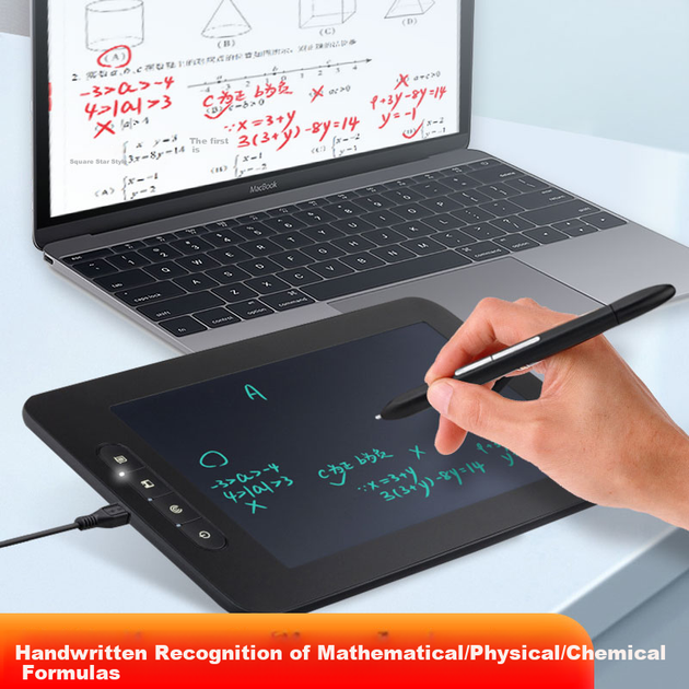 Планшет для рукописного письма Hanvon Huixi PLUS Visual Writing Pad, електронна дошка для презентацій та онлайн-занять, комп'ютерний блокнот для навчання складним формулам, електронна дошка для малювання, графічний планшет - зображення 7