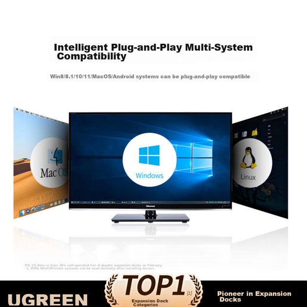 Адаптер-разветвитель UGREEN USB 3.0 на гигабитный Ethernet-порт, сетевой кабель-конвертер для ноутбука, подходит для ноутбуков и настольных компьютеров с разъемом RJ45. - Фото 7 Адаптер-разветвитель UGREEN USB 3.0 на гигабитный Ethernet-порт, сетевой кабель-конвертер для ноутбука, подходит для ноутбуков и настольных компьютеров с разъемом RJ45. - изображение 7