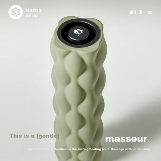 Профессиональный массажный ролик Hata, ролик для расслабления мышц, массажный ролик для йоги, массажная палка для фитнеса и йоги. - Фото 5 Профессиональный массажный ролик Hata, ролик для расслабления мышц, массажный ролик для йоги, массажная палка для фитнеса и йоги. - изображение 5