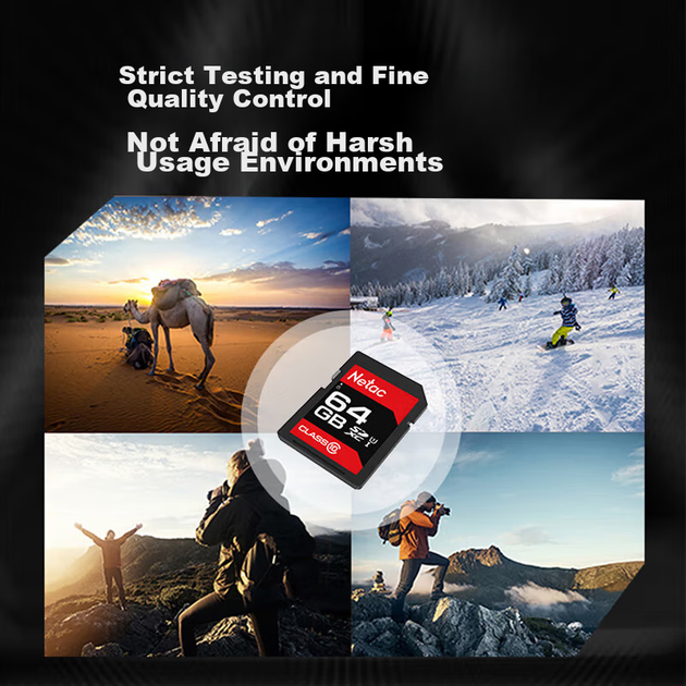 Карта памяти Netac P600 SDXC 64GB Class 10 UHS-I U1 - изображение 7