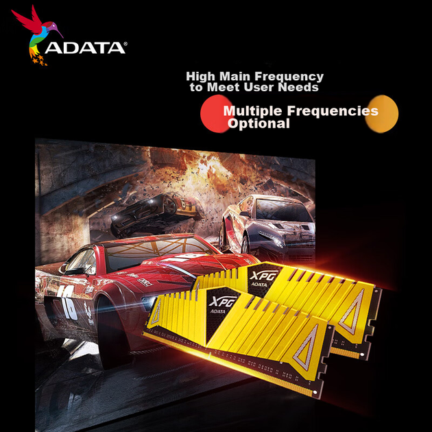 Оперативная память ADATA XPG Weilong Z1 DDR4 3200 8GB Gold для настольных компьютеров - изображение 5