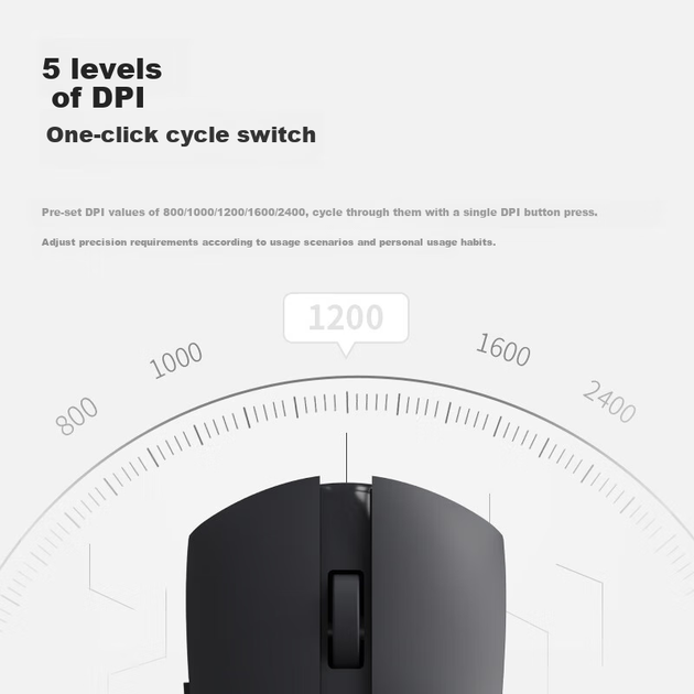Комплект беспроводной Rapoo 8200G Wireless/Bluetooth White - изображение 7