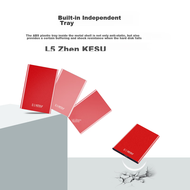 Портативный жесткий диск KESU 1 ТБ, USB 3.0, большой емкости, механический внешний жесткий диск, позволяет хранить огромные объемы данных, подключается к ноутбукам и смартфонам, 2,5 дюйма, подходит для семейного и офисного использования. - изображение 9