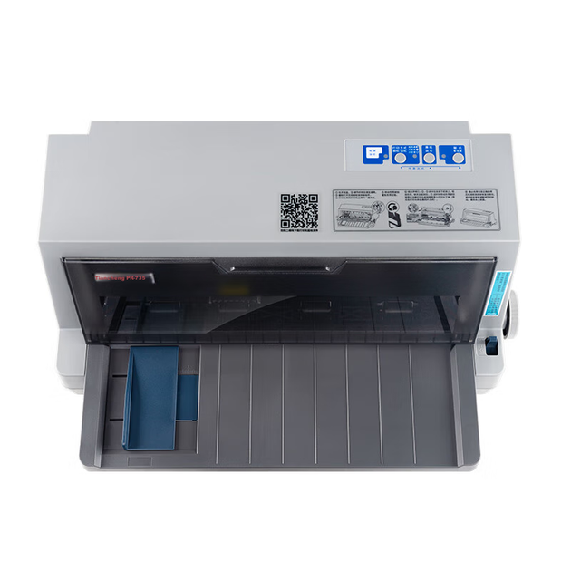 Матричний принтер PRINT-RITE PR-735, принтер рахунків-фактур з ПДВ, вихідний чек, документ, податковий чек, спеціалізований для рахунків та чеків, подача паперу спереду та ззаду, принтер для копіювання 1+6 сторінок - изображение 7
