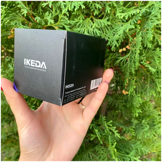 Ароматизатор IKEDA Musk для дома и авто гелевый освежитель воздуха с приятным ароматом 65 мл - изображение 5