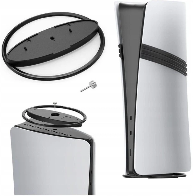 Podstawka ładująca YAXO THUNDER IMPACT do PS5/PS5 Slim/PS5 Pro Pure Silver (YGTISD01S) - obraz 2