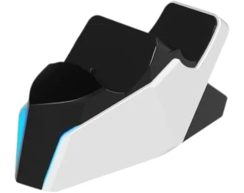 Ładowarka YAXO RAPID SHOT do kontrolerów DualSense PS5 Alpine White (YGRSCB01W) - obraz 2