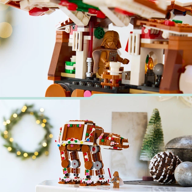 Конструктор LEGO Star Wars Пряниковий крокохід AT-AT 697 деталей (40806) - Фото 5 Конструктор LEGO Star Wars Пряниковий крокохід AT-AT 697 деталей (40806) - зображення 5