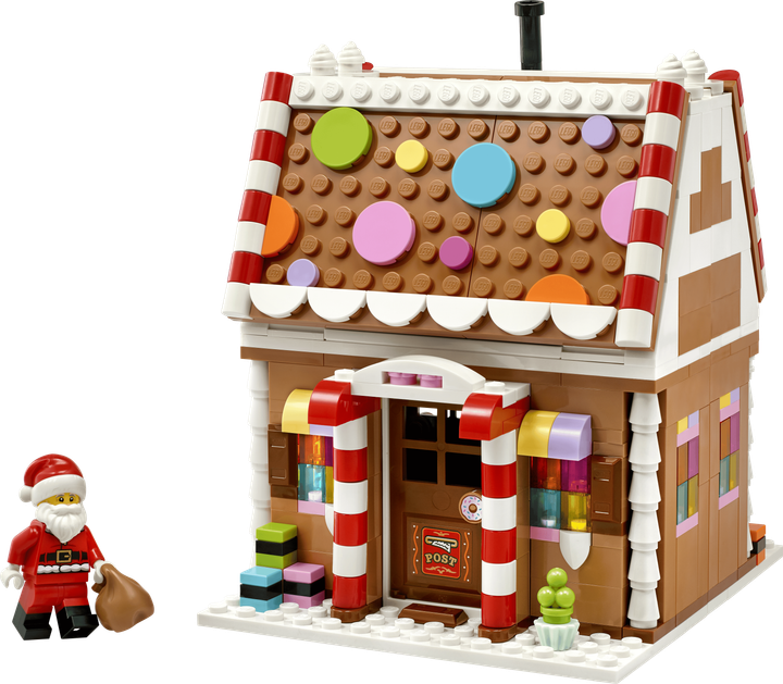 Конструктор LEGO Святковий пряниковий будиночок 498 деталей (40809) - Фото 2 Конструктор LEGO Святковий пряниковий будиночок 498 деталей (40809) - зображення 2