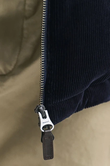 Чоловіча темно-синя вельветова куртка PUFFER Gant XL 7006558 - Фото 10 Чоловіча темно-синя вельветова куртка PUFFER Gant XL 7006558 - изображение 10