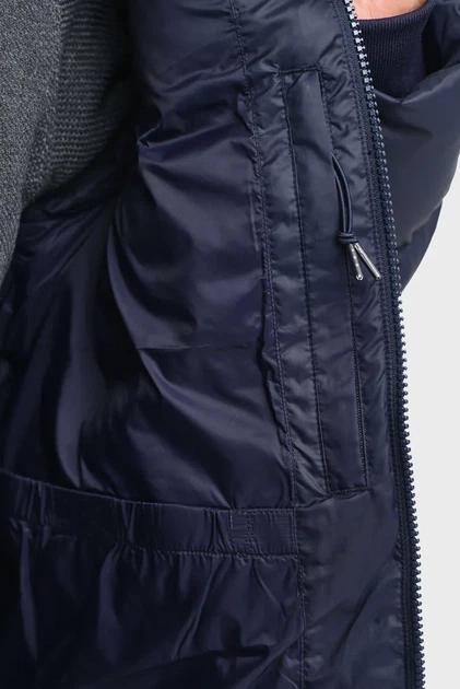 Чоловіча темно-синя куртка ACTIVE CLOUD JACKET Gant S 7006452 - Фото 5 Чоловіча темно-синя куртка ACTIVE CLOUD JACKET Gant S 7006452 - изображение 5