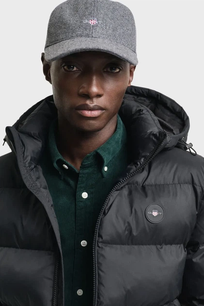 Чоловіча чорна куртка ACTIVE CLOUD JACKET Gant S 7006452 - Фото 3 Чоловіча чорна куртка ACTIVE CLOUD JACKET Gant S 7006452 - изображение 3