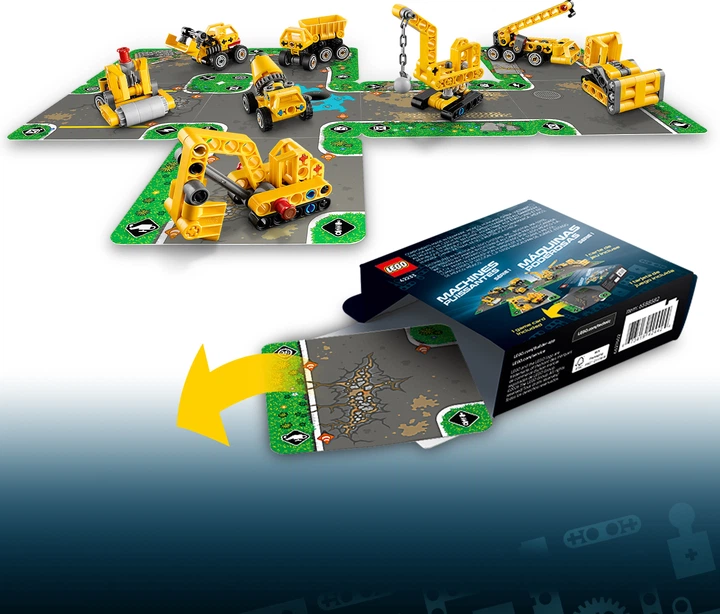 Конструктор LEGO Technic Потужні машини 44 деталі (42233) - Фото 7 Конструктор LEGO Technic Потужні машини 44 деталі (42233) - зображення 7