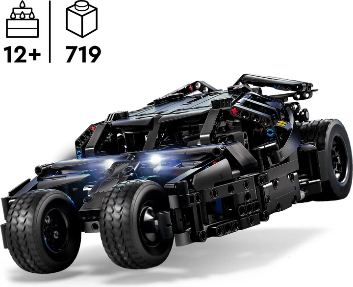 Zestaw klocków LEGO Technic Batmobile Tumbler 719 elementów (42239) - obraz 3