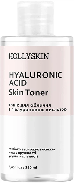 Тоник для лица Hollyskin Hyaluronic Acid Skin Toner 250 мл - Фото 1 Тоник для лица Hollyskin Hyaluronic Acid Skin Toner 250 мл - изображение 1