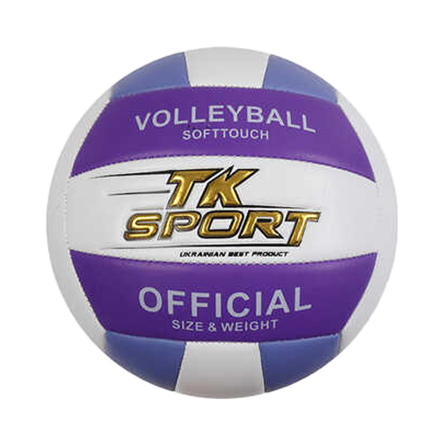 М'яч волейбольний TK Sport №5 м'який PVC 280-300 г C72980 - Фото 1 М'яч волейбольний TK Sport №5 м'який PVC 280-300 г C72980 - изображение 1