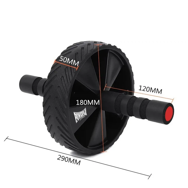 Колесо для пресса Active Point PP-4344 PP TPR 18 см Черное - изображение 10