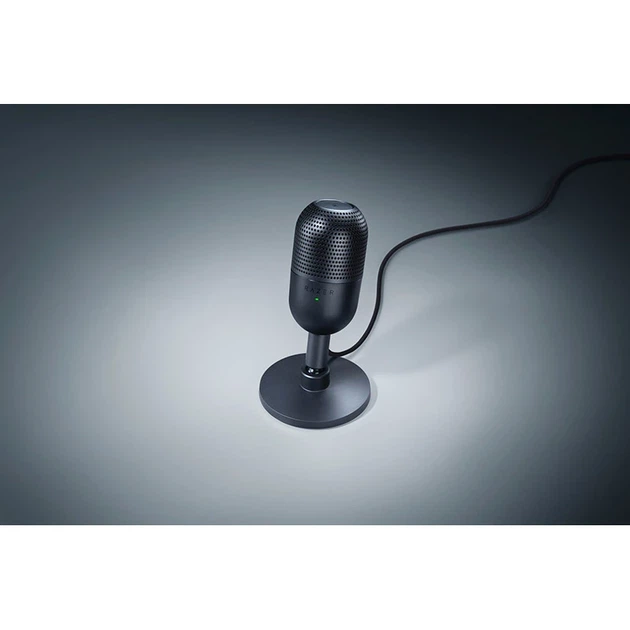 Микрофон Razer Seiren V3 Mini USB конденсаторный для стриминга, Tap-to-Mute, суперкардиоидный, чёрный - изображение 5