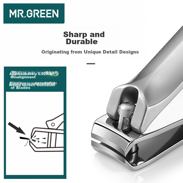 Набор маникюрный MR.GREEN Mr-1132 с кусачками и ножницами, 3 предмета - изображение 4