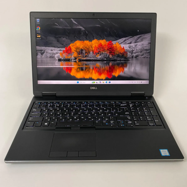 Мобильная рабочая станция Б-класс Dell Precision 7530 / 15.6" (3840x2160) IPS / Intel Core i7-8850H (6 (12) ядра по 2.6 - 4.3 GHz) / 16 GB DDR4 / 256 GB SSD / nVidia Quadro P2000, 4 GB GDDR5, 128-bit / HDMI / WebCam б/у + Подарок Беспроводная мышь / USB - Фото 2 Мобильная рабочая станция Б-класс Dell Precision 7530 / 15.6" (3840x2160) IPS / Intel Core i7-8850H (6 (12) ядра по 2.6 - 4.3 GHz) / 16 GB DDR4 / 256 GB SSD / nVidia Quadro P2000, 4 GB GDDR5, 128-bit / HDMI / WebCam б/у + Подарок Беспроводная мышь / USB - изображение 2