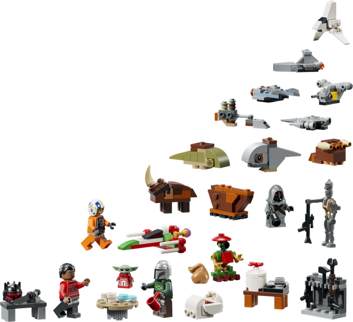Конструктор LEGO Star Wars Адвент-календар 2026 293 деталі (75456) - Фото 2 Конструктор LEGO Star Wars Адвент-календар 2026 293 деталі (75456) - зображення 2