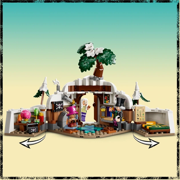 Конструктор LEGO One Piece Схованка лікаря Гірілука 271 деталь (75641) - Фото 3 Конструктор LEGO One Piece Схованка лікаря Гірілука 271 деталь (75641) - зображення 3