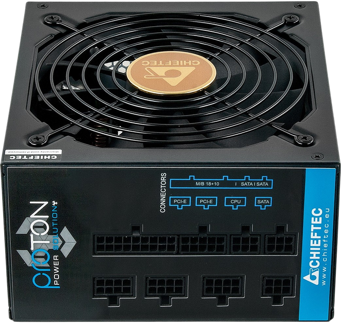 Блок живлення Chieftec Proton BDF-750C 750W 80+ Bronze (BDF-750C) - зображення 2