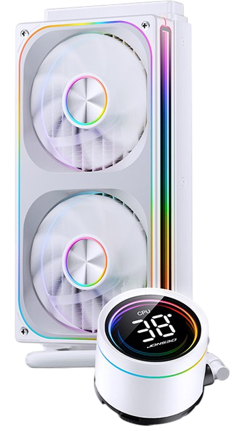 Водяне охолодження JONSBO TH-240 ARGB White (TH-240 White) - Фото 1 Водяне охолодження JONSBO TH-240 ARGB White (TH-240 White) - изображение 1
