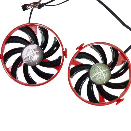 Вентилятор (кулер) First D 53868 для відеокарти XFX RX 460 комплект 2шт (FDC10U12S9-C) - Фото 1 Вентилятор (кулер) First D 53868 для відеокарти XFX RX 460 комплект 2шт (FDC10U12S9-C) - изображение 1