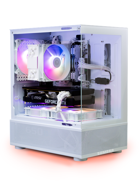 Игровой ПК Sombra (RTX 3060 Ti 8GB / Ryzen 5 5500 / 16GB DDR4 / SSD 512GB) - Фото 1 Игровой ПК Sombra (RTX 3060 Ti 8GB / Ryzen 5 5500 / 16GB DDR4 / SSD 512GB) - изображение 1