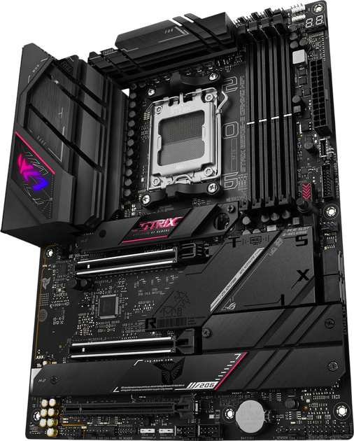 Материнська плата Asus B650E-E ROG Strix Gaming Wi-Fi Socket AM5 (ROG STRIX B650E-E GAMING WIFI) - Фото 2 Материнська плата Asus B650E-E ROG Strix Gaming Wi-Fi Socket AM5 (ROG STRIX B650E-E GAMING WIFI) - изображение 2
