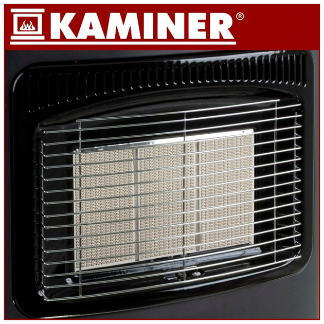 Газовый обогреватель KAMINER 4.2 кВт до 60 м² с редуктором и шлангом для комфортного обогрева помещений - изображение 8