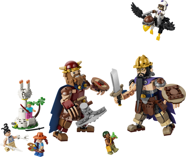 Конструктор LEGO One Piece Доррі проти Броґі: гіганти Малого Саду 733 деталі (75644) - Фото 2 Конструктор LEGO One Piece Доррі проти Броґі: гіганти Малого Саду 733 деталі (75644) - зображення 2