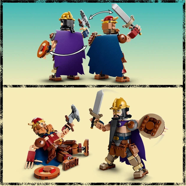 Конструктор LEGO One Piece Доррі проти Броґі: гіганти Малого Саду 733 деталі (75644) - Фото 3 Конструктор LEGO One Piece Доррі проти Броґі: гіганти Малого Саду 733 деталі (75644) - зображення 3