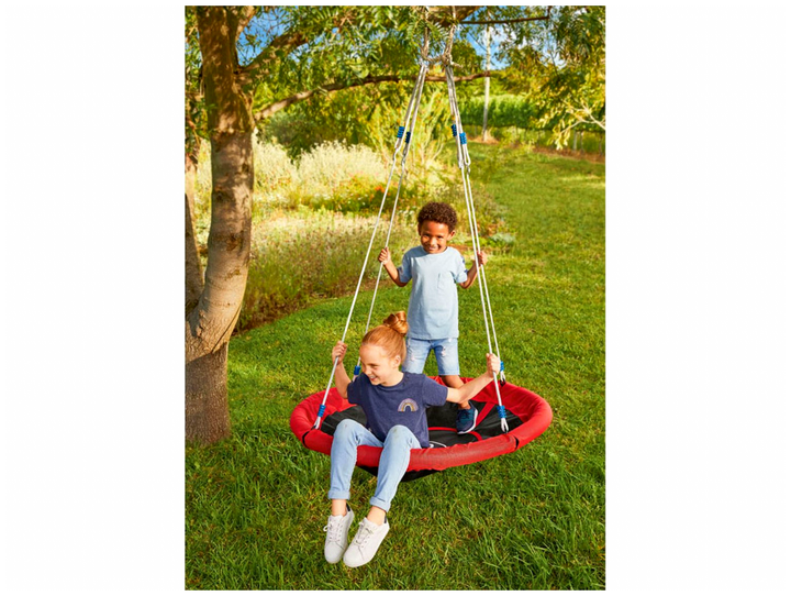 Качель гнездо PLAYTIVE 150 кг 113 см для детей и взрослых с регулируемыми ручками и складной конструкцией - изображение 4