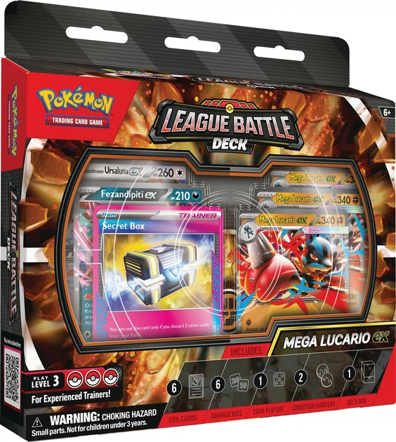 Zestaw kart Pokemon Pokemon TCG: 2026 Q2 League Battle Deck (196214135079) - Zdjęcie 1 Zestaw kart Pokemon Pokemon TCG: 2026 Q2 League Battle Deck (196214135079) - obraz 1
