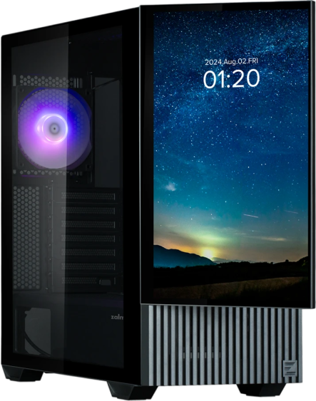 Корпус Zalman Z10 DS ARGB Black (Z10DSBLACK) - Фото 1 Корпус Zalman Z10 DS ARGB Black (Z10DSBLACK) - изображение 1