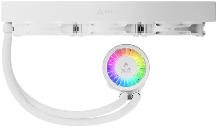 Водяное охлаждение ARCTIC Liquid Freezer III Pro 360 ARGB White (ACFRE00188A) - изображение 3