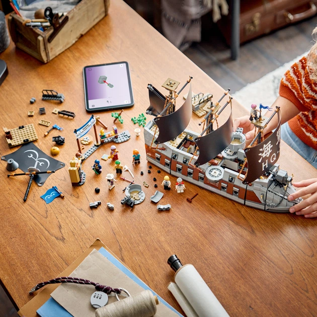 Конструктор LEGO One Piece Морський бойовий корабель Ґарпа 1705 деталей (75646) - Фото 6 Конструктор LEGO One Piece Морський бойовий корабель Ґарпа 1705 деталей (75646) - зображення 6