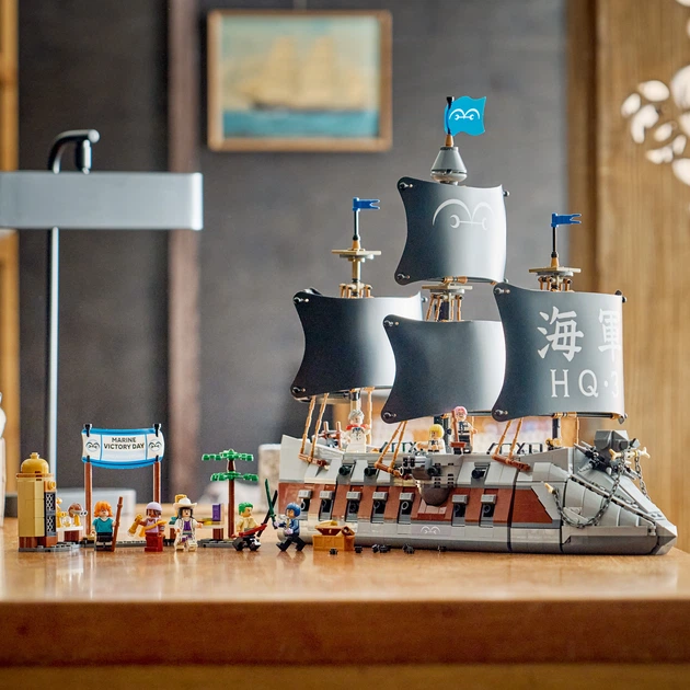 Конструктор LEGO One Piece Морський бойовий корабель Ґарпа 1705 деталей (75646) - Фото 8 Конструктор LEGO One Piece Морський бойовий корабель Ґарпа 1705 деталей (75646) - зображення 8