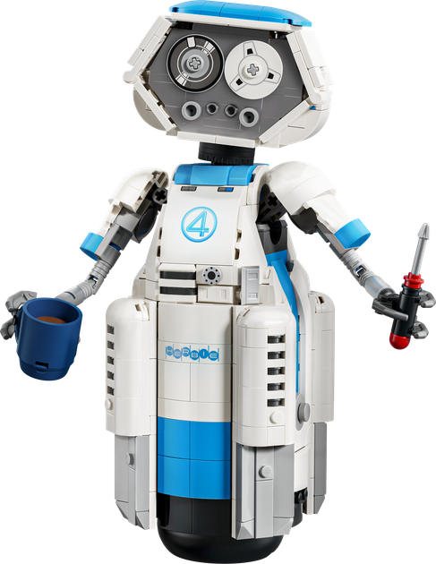 Конструктор LEGO Super Heroes Фантастична четвірка H.E.R.B.I.E. 747 деталей (76339) - Фото 2 Конструктор LEGO Super Heroes Фантастична четвірка H.E.R.B.I.E. 747 деталей (76339) - зображення 2