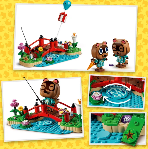 Zestaw klocków LEGO Animal Crossing Timmy i Tommy na spacerze 513 elementów (77059) - obraz 3